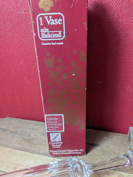 Cristallerie Zwiesel Lead Crystal Vase