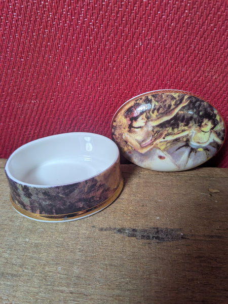 Trinket Box With Ballerinas