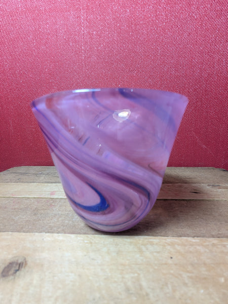 Hand Blown Glass Dish