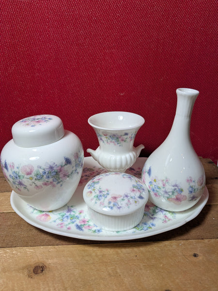 Wedgwood Angela 5 Piece Dressing Table Set
