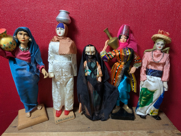 Mid Century Collectable Dolls From Around The World