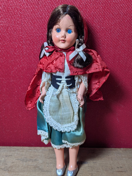 Vintage Doll Little Red Riding Hood