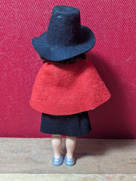 Vintage Collectable Welsh Girl Doll