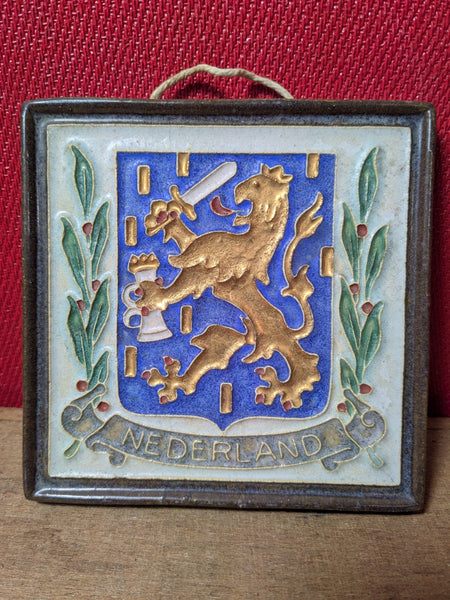 Vintage Delft Tiles x 12