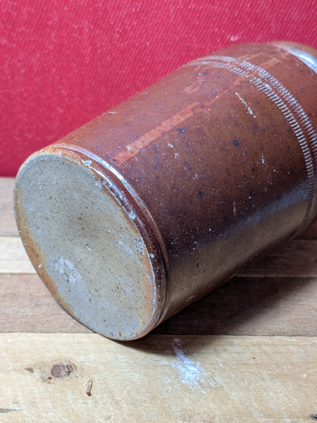 Vintage Salt Glazed Stoneware Jar