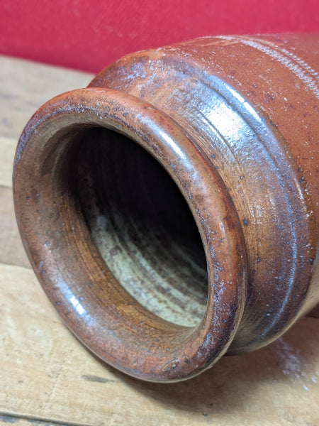 Vintage Salt Glazed Stoneware Jar