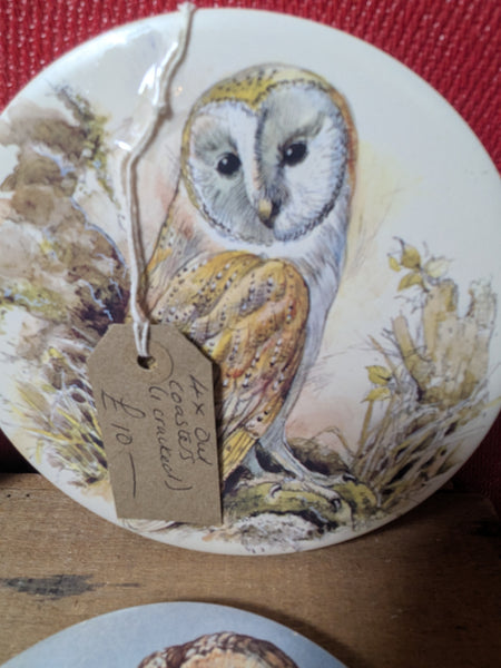 Owl Coaster or Pot Stands