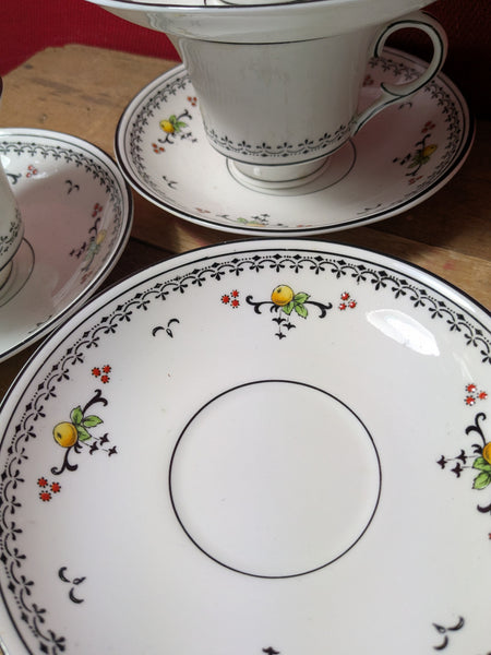 Vintage Tea Cups and Saucers x 4