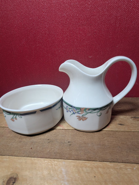 Royal Doulton Juno Milk Jug and Sugar Bowl