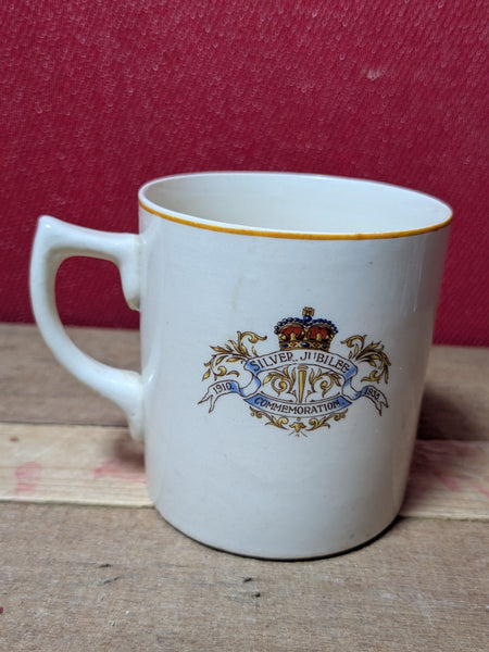King George Silver Jubilee Mug
