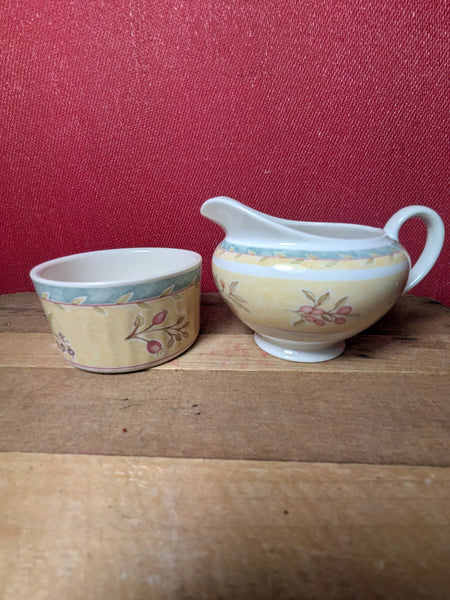 BHS Milk Jug and Sugar Bowl