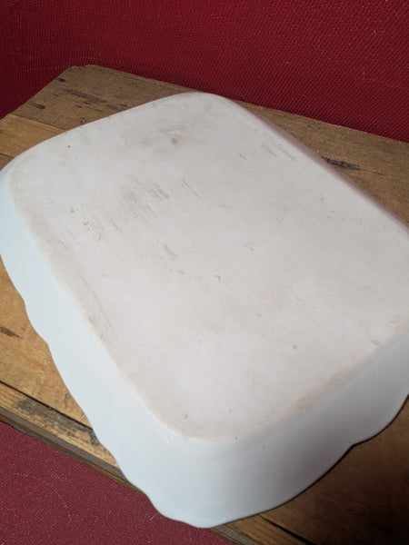 Vintage Biscuit Plate