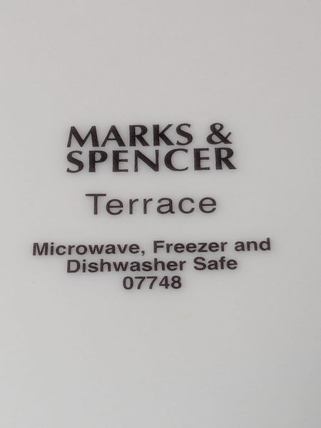 Marks & Spencer Terrace Dinner Plates x 4