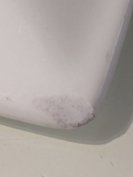 Square White Side Plates x 3