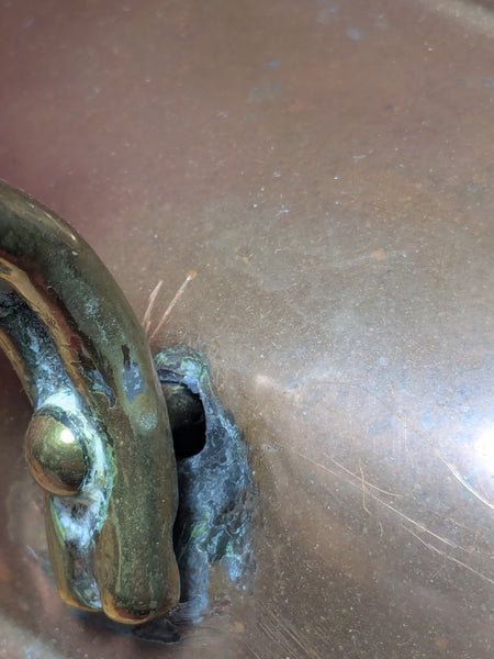 Vintage Copper Kettle with Stand and Heater