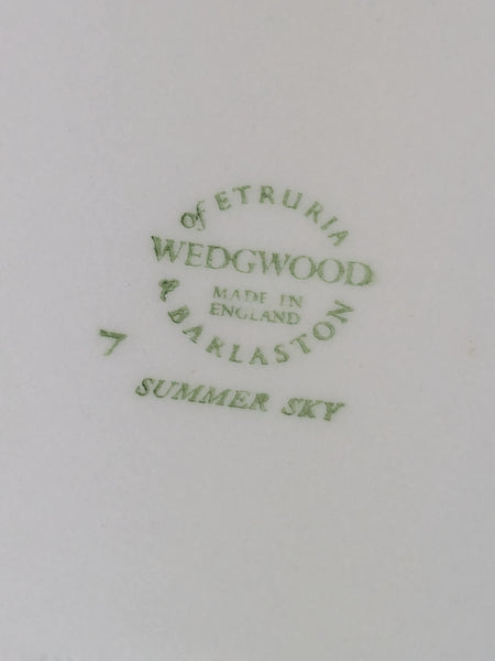 Wedgwood Summer Skies Side Plates x 5