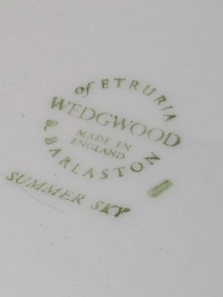 Wedgwood Summer Skies Dinner Plates x 7