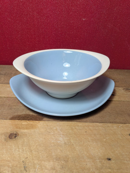 Wedgwood Summer Skies Soup Bowl and Saucer