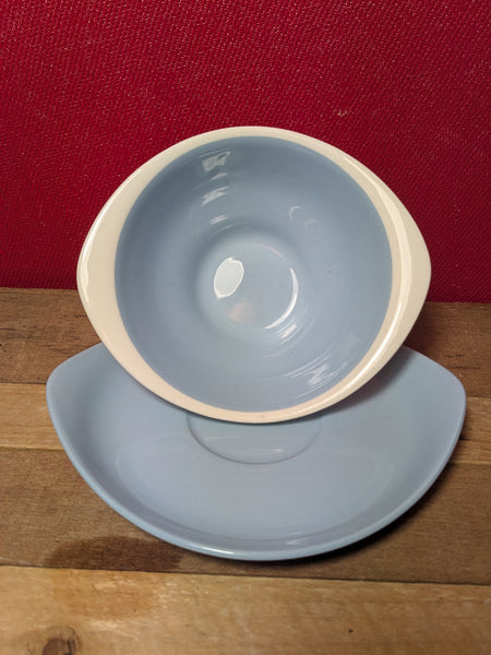 Wedgwood Summer Skies Soup Bowl and Saucer