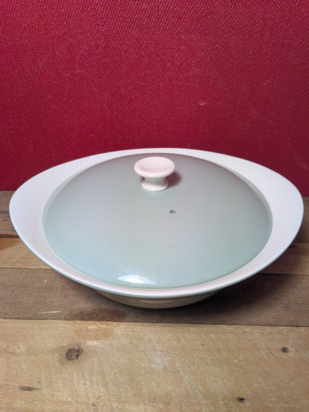 Wedgwood Green Serving Dish with Lid