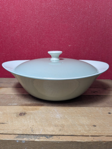 Wedgwood Green Serving Dish with Lid