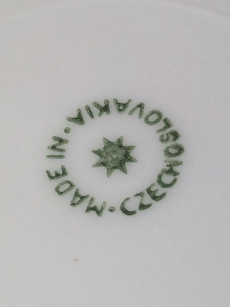 Czechoslovakian Made Plate Set