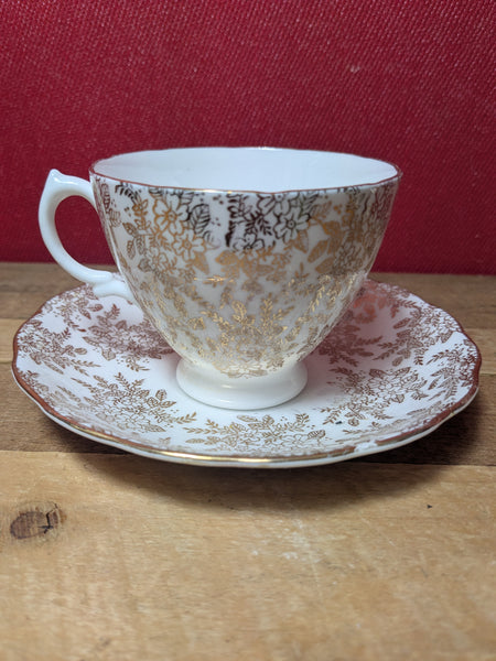 Vintage Royal Vale Tea Cup and Saucer