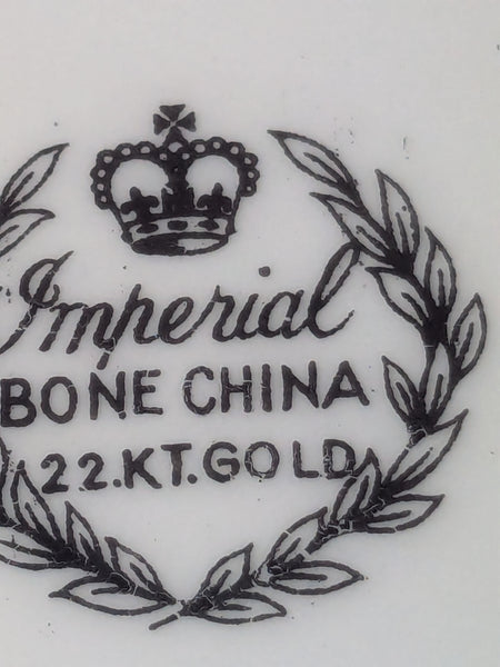Imperial Bone China Side Plates x 4