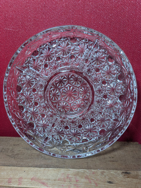 Pressed Glassed Party Platter