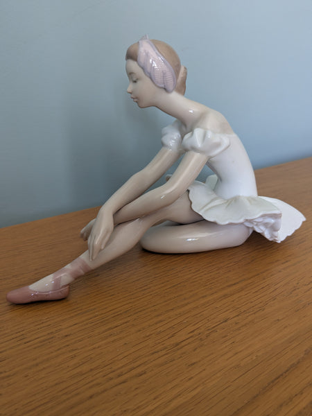 Lladro Rose Ballet Dancer
