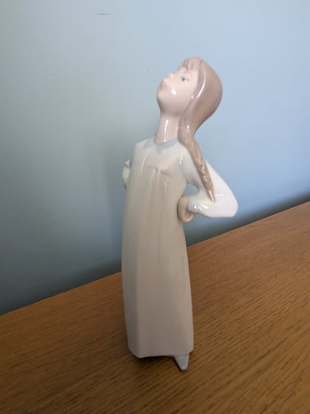 Lladro Girl with Hands on Hips