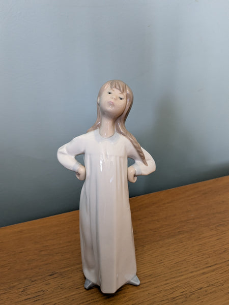 Lladro Girl with Hands on Hips