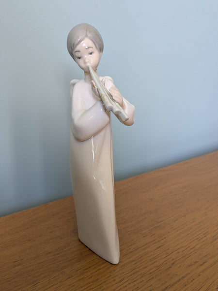 Lladro Angel with Flute