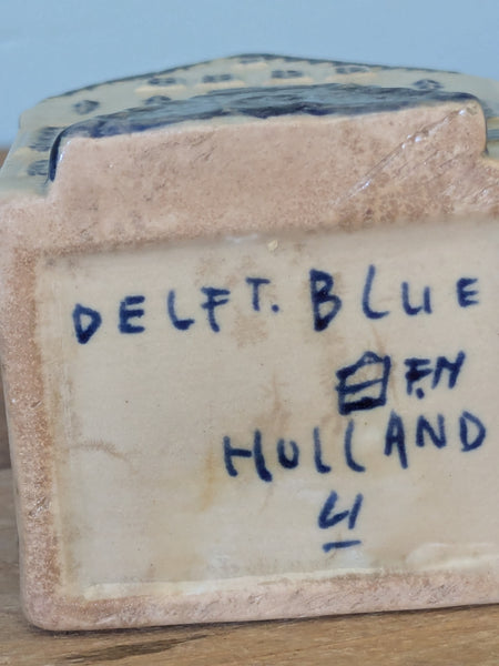 Delft Blue Miniature House