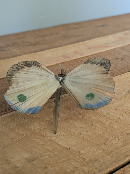 Vintage Hand Made Glass Butterfly