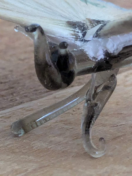 Vintage Hand Made Glass Butterfly