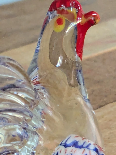 Modern Glass Hen