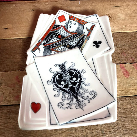 Playing Card Dish