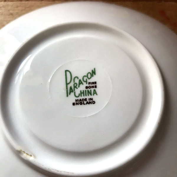 Paragon Vintage Saucers x 4