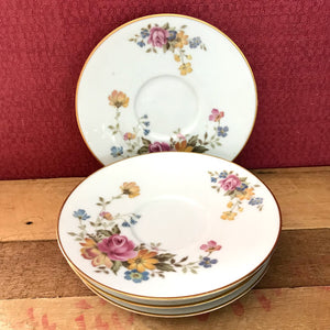 Noritake Saucers x 4
