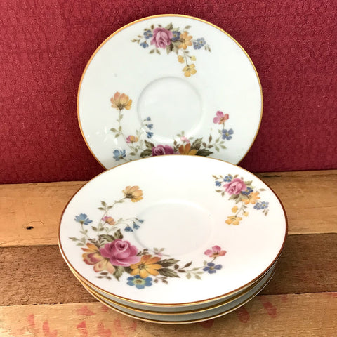 Noritake Saucers x 4
