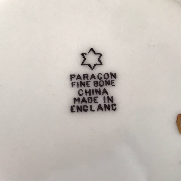 Paragon Vintage Saucers x 4