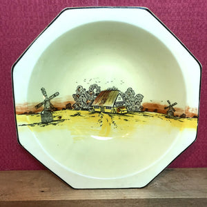 Kinport Pottery Vintage Countryside Dish