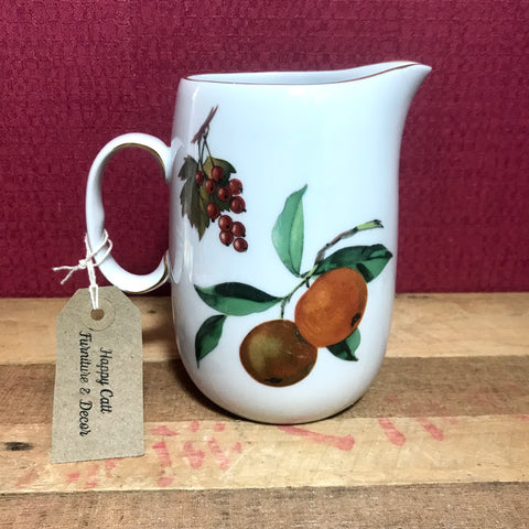 Royal Worcester Evesham Fruit Jug