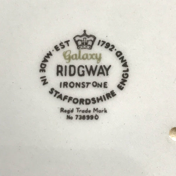 Ridgway Galaxy Dishes x 6