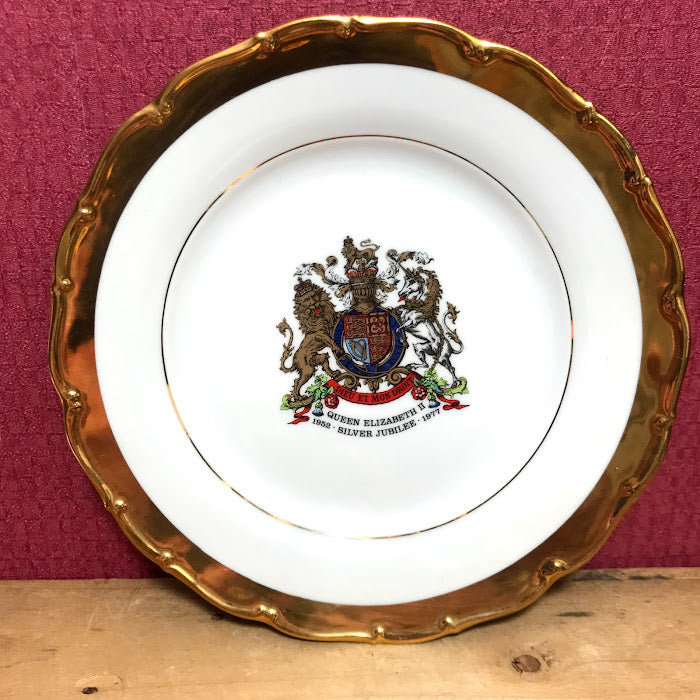 Silver Jubilee Commemorative Plate