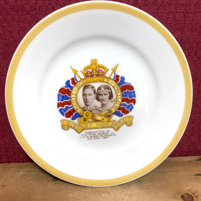 Shelley Decorative Coronation Plate 1937