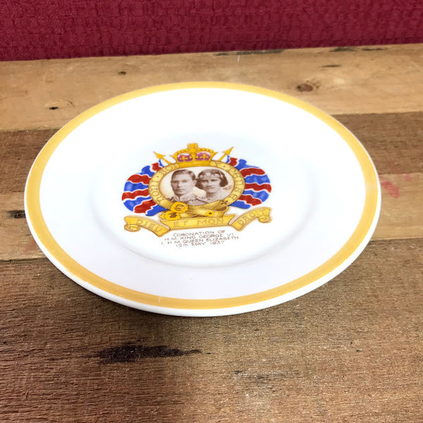 Shelley Decorative Coronation Plate 1937