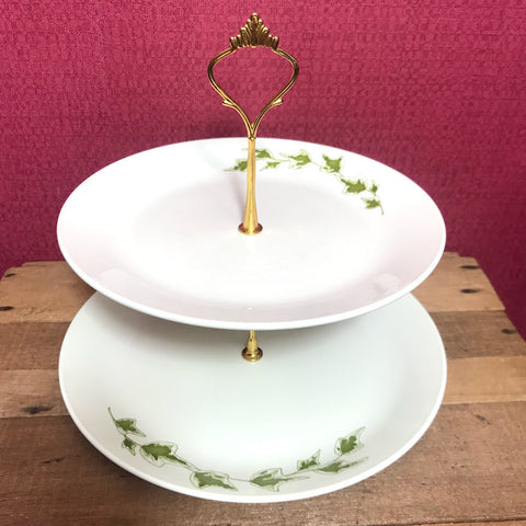 Plastic Plate Stand 2 Tier