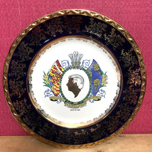 Royal Falcon Ware Commemorative Royal Plate